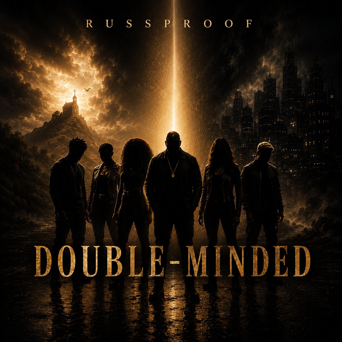 Album cover for Double-Minded by Russproof