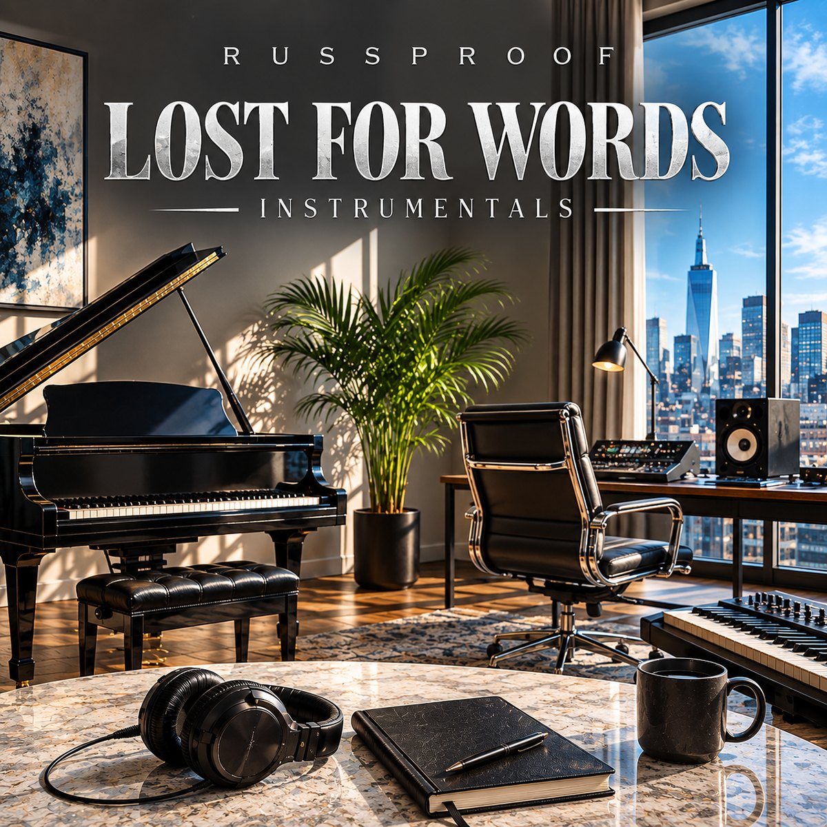 Album cover for Lost for Words Instrumentals by Russproof